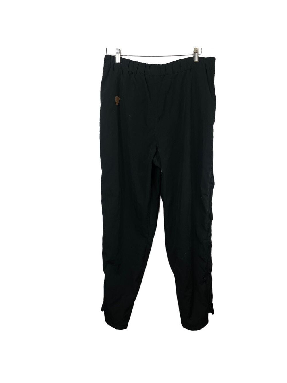 L.L. Bean Women’s Black Full Sip Zip Nordic Rain/Snow Pant Large
